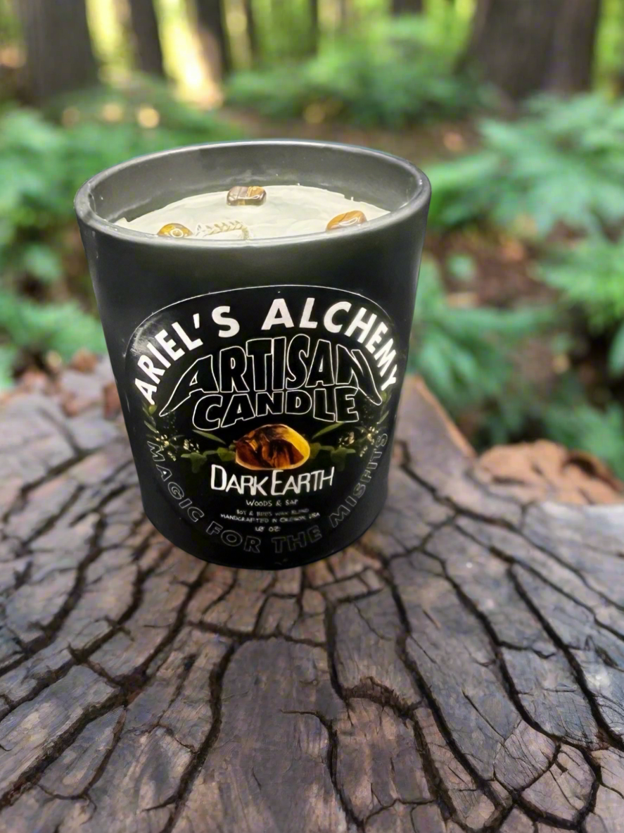 Dark Earth scented candle