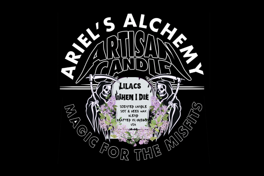 Lilacs When I Die scented candle