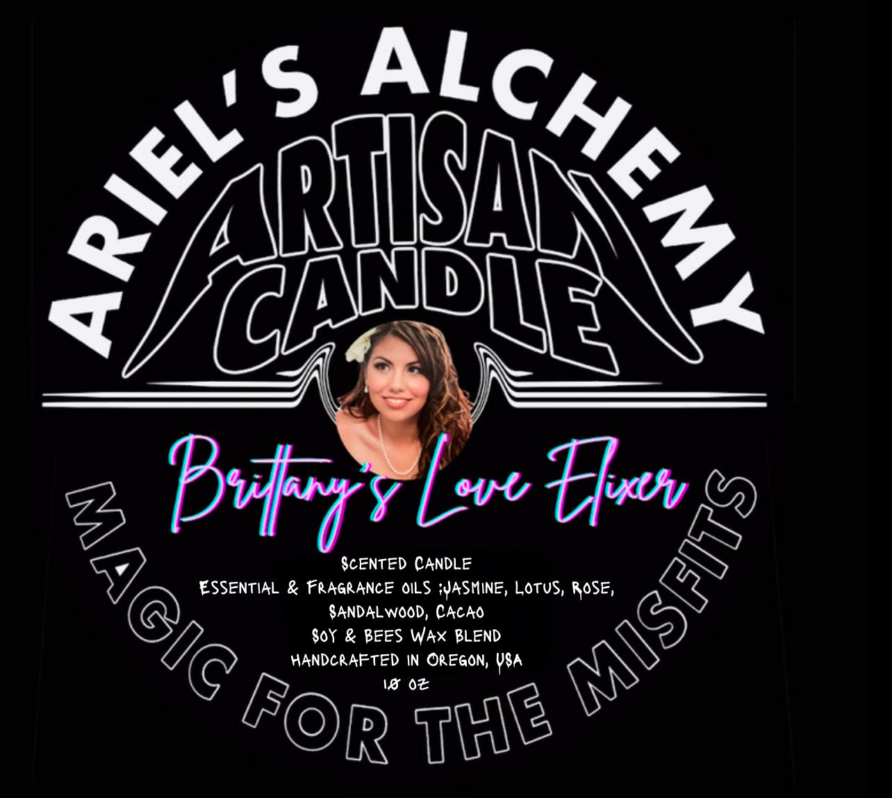 Brittany's Love Elixir scented candle