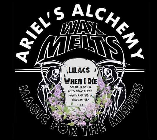 Lilacs When I Die Wax Melts